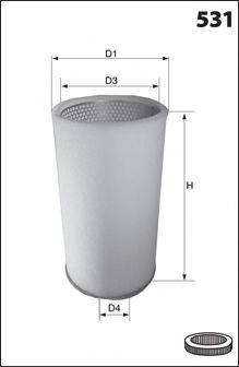 MECAFILTER FA1456 Фільтр додаткового повітря