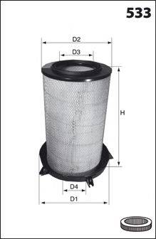 MECAFILTER FA1068 Повітряний фільтр