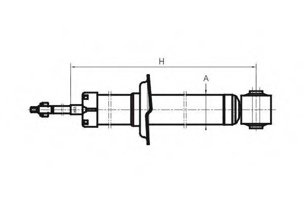 SCT GERMANY Z1651 Амортизатор