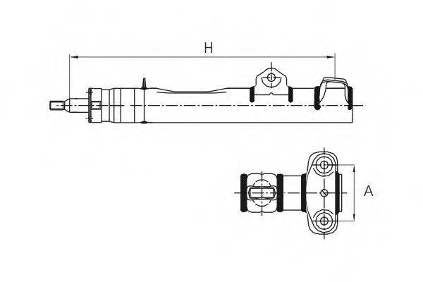 SCT GERMANY Z3729 Амортизатор