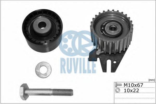 RUVILLE 5603850 Комплект роликів, зубчастий ремінь