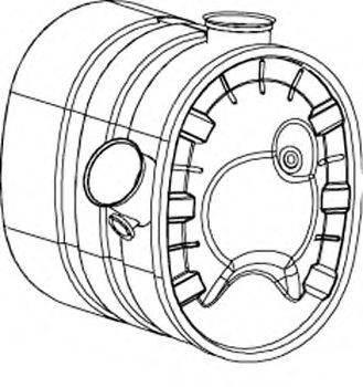 DINEX 66336 Середній глушник вихлопних газів