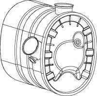 DINEX 80394 Середній глушник вихлопних газів