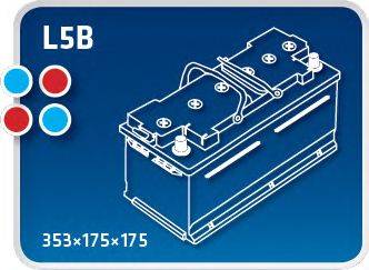 IPSA TM95P Стартерна акумуляторна батарея