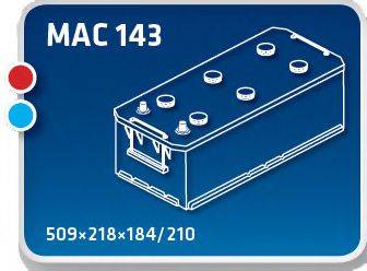 IPSA TPT143 Стартерна акумуляторна батарея