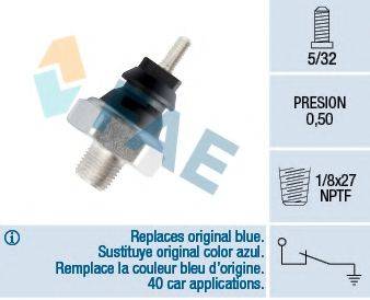 FAE 12040 Датчик тиску масла