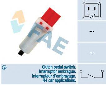 FAE 24884 Вимикач, привід зчеплення (Tempomat)