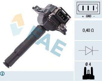 FAE 80252 Котушка запалювання