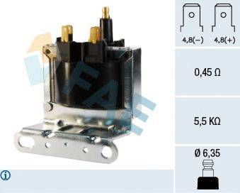 FAE 80261 Котушка запалювання