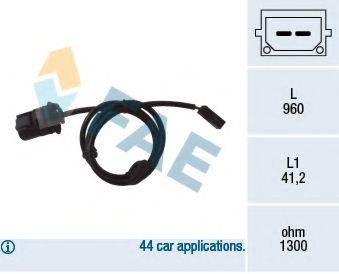 FAE 78058 Датчик, частота обертання колеса