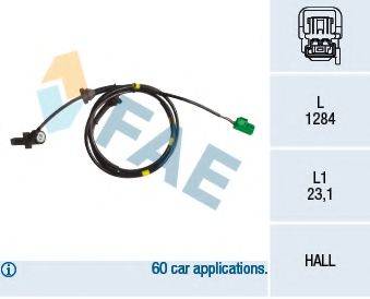 FAE 78158 Датчик, частота обертання колеса