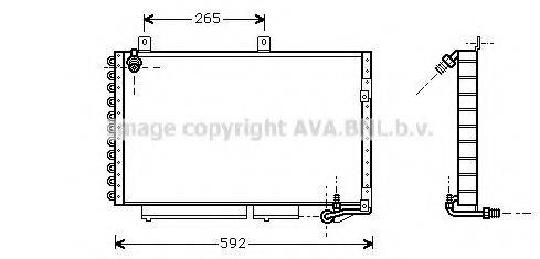 AVA QUALITY COOLING AI5120 Конденсатор, кондиціонер