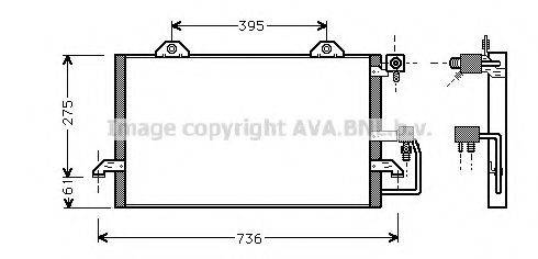 AVA QUALITY COOLING AI5159 Конденсатор, кондиціонер