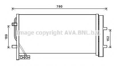 AVA QUALITY COOLING AI5382D Конденсатор, кондиціонер