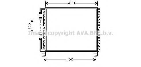 AVA QUALITY COOLING AL5059 Конденсатор, кондиціонер