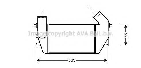 AVA QUALITY COOLING AU4128 Інтеркулер