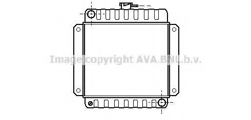 AVA QUALITY COOLING BW2006 Радіатор, охолодження двигуна