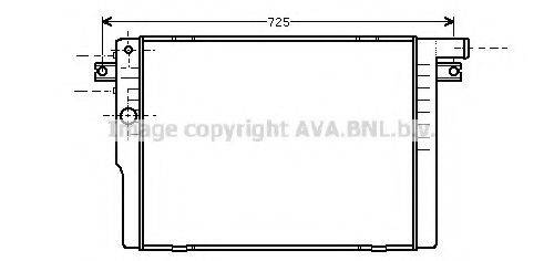 AVA QUALITY COOLING BW2091 Радіатор, охолодження двигуна