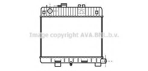 AVA QUALITY COOLING BW2111 Радіатор, охолодження двигуна