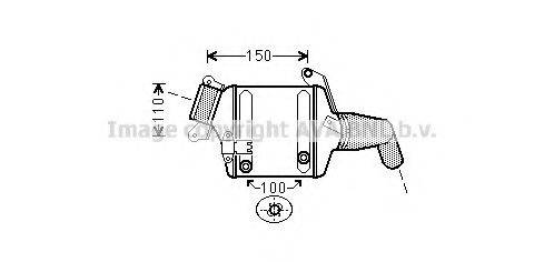 AVA QUALITY COOLING BW4380 Інтеркулер