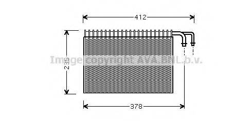 AVA QUALITY COOLING BWV268 Випарник, кондиціонер