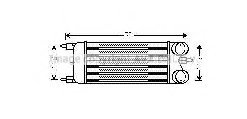 AVA QUALITY COOLING CN4267 Інтеркулер