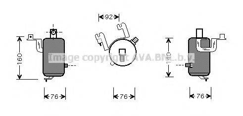 AVA QUALITY COOLING CND203 Осушувач, кондиціонер