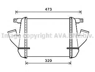 AVA QUALITY COOLING DN4408 Інтеркулер