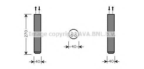 AVA QUALITY COOLING DND301 Осушувач, кондиціонер