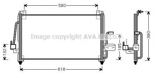 AVA QUALITY COOLING DW5040 Конденсатор, кондиціонер