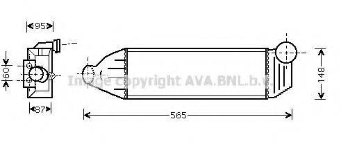 AVA QUALITY COOLING FD4308 Інтеркулер