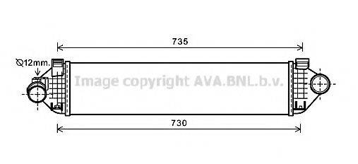 AVA QUALITY COOLING FD4474 Інтеркулер