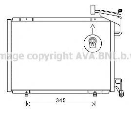 AVA QUALITY COOLING FD5592 Конденсатор, кондиціонер