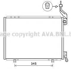 AVA QUALITY COOLING FD5593 Конденсатор, кондиціонер