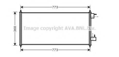 AVA QUALITY COOLING FDA5361 Конденсатор, кондиціонер