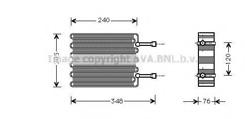 AVA QUALITY COOLING FDV022 Випарник, кондиціонер