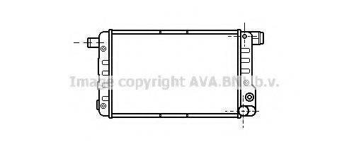 AVA QUALITY COOLING FT2132 Радіатор, охолодження двигуна