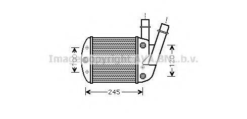 AVA QUALITY COOLING FT4340 Інтеркулер