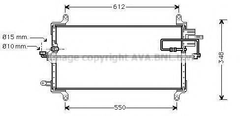 AVA QUALITY COOLING FT5128D Конденсатор, кондиціонер