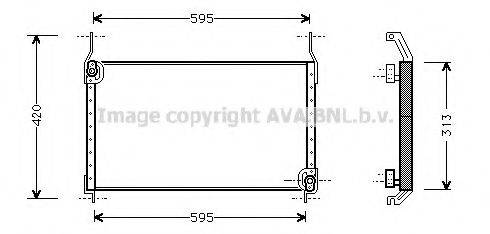 AVA QUALITY COOLING FT5172 Конденсатор, кондиціонер