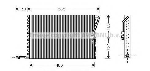 AVA QUALITY COOLING FT5195 Конденсатор, кондиціонер