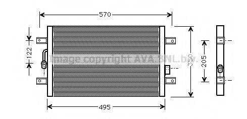 AVA QUALITY COOLING FT5196 Конденсатор, кондиціонер