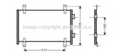 AVA QUALITY COOLING FT5302 Конденсатор, кондиціонер