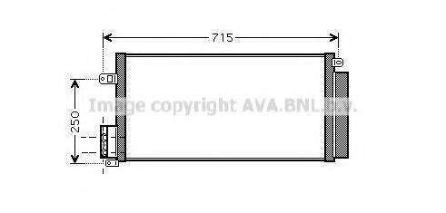 AVA QUALITY COOLING FT5310D Конденсатор, кондиціонер