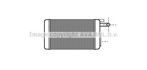 AVA QUALITY COOLING FTA6106 Теплообмінник, опалення салону