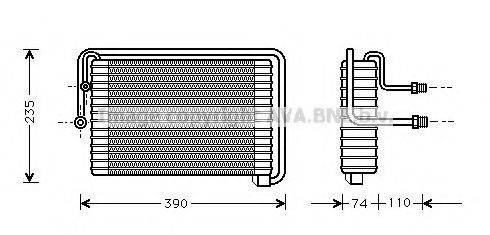 AVA QUALITY COOLING FTV021 Випарник, кондиціонер