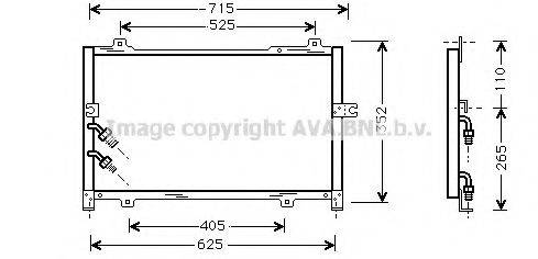 AVA QUALITY COOLING HD5099 Конденсатор, кондиціонер