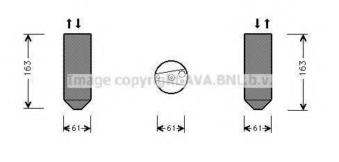 AVA QUALITY COOLING HDD109 Осушувач, кондиціонер