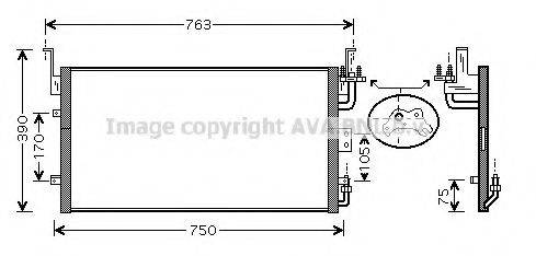 AVA QUALITY COOLING HY5083 Конденсатор, кондиціонер