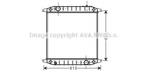 AVA QUALITY COOLING IV2078 Радіатор, охолодження двигуна